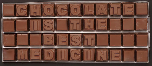Chocolate is the best medicine
