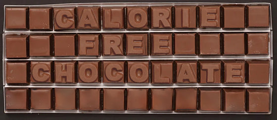 Calorie free chocolate